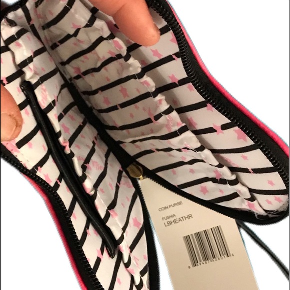 Betsey Johnson Heart purse wristlet - Picture 6 of 6